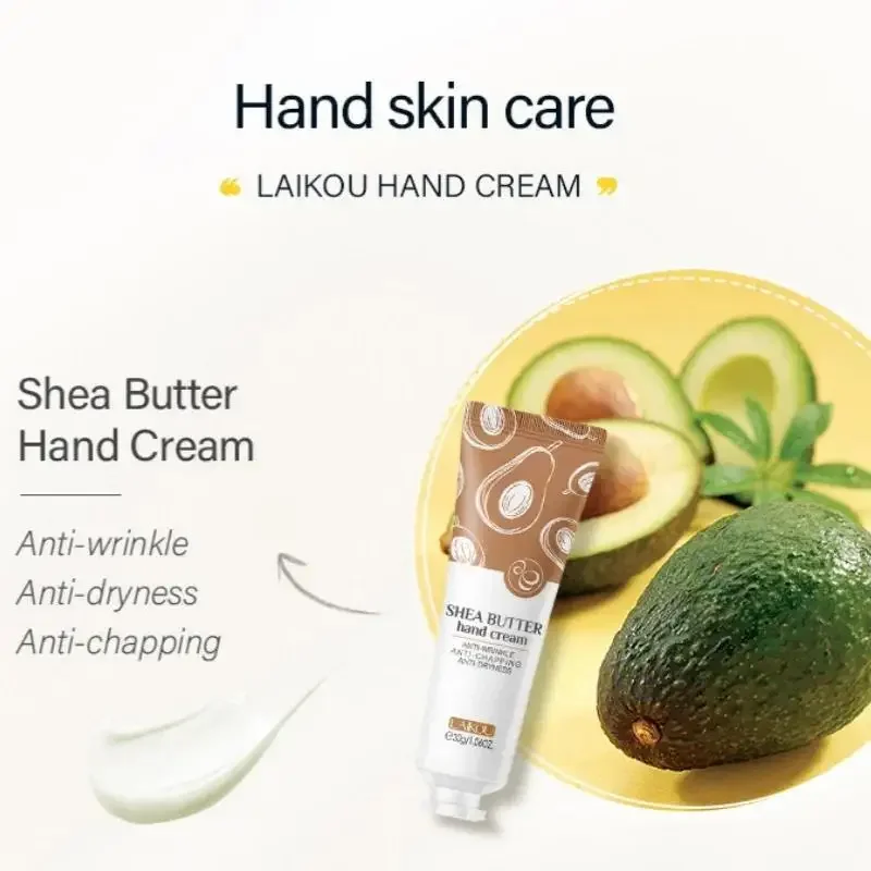 كريم ساكورا لليدين مملوء بالرطوبة العميقة لتفتيح زبدة الشيا ومستخلص الكاميليا تركيبة غير دهنية