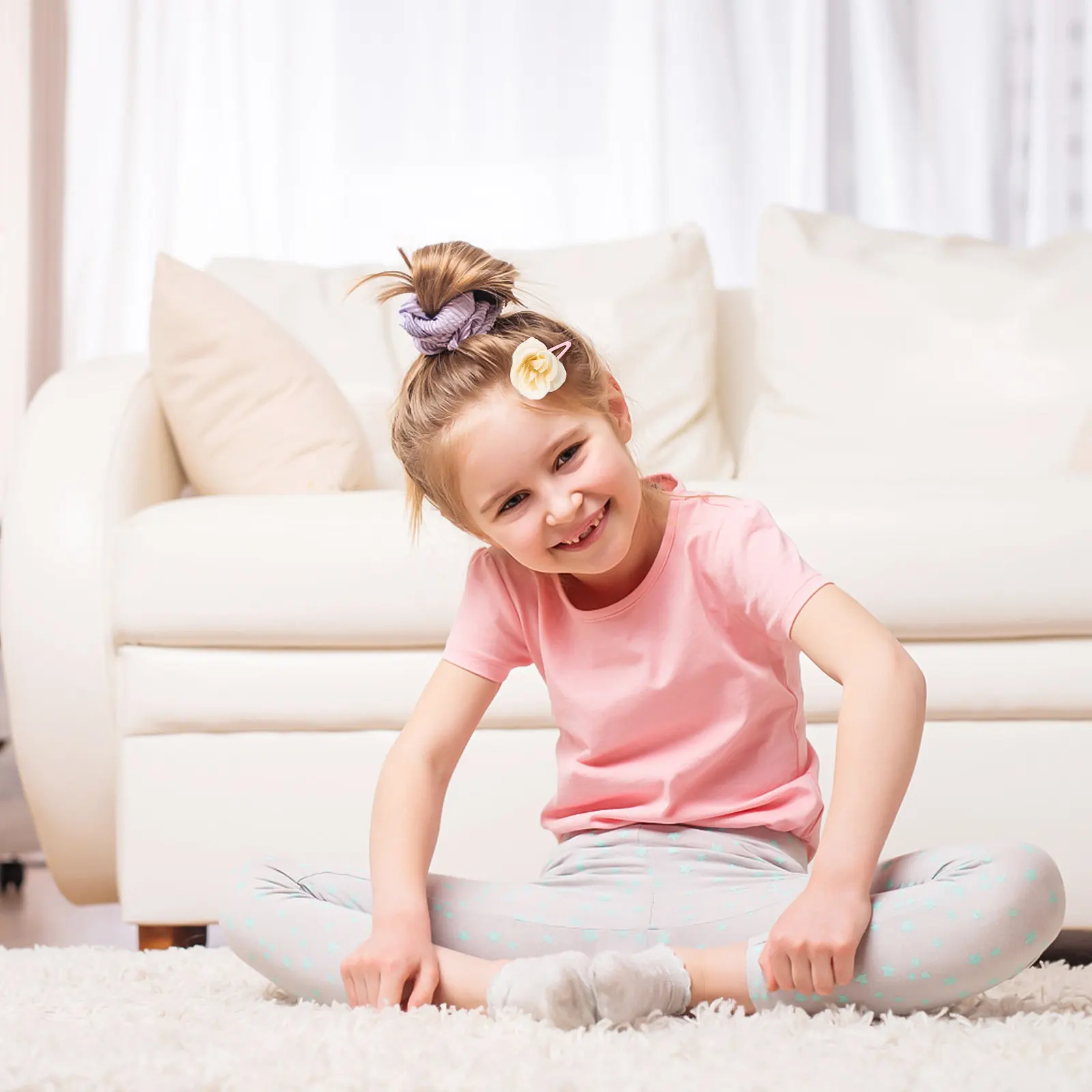 

50 шт. разноцветных нескользящих легких заколок-капель для волос для укладки кос и хвостов для женщин и девочек