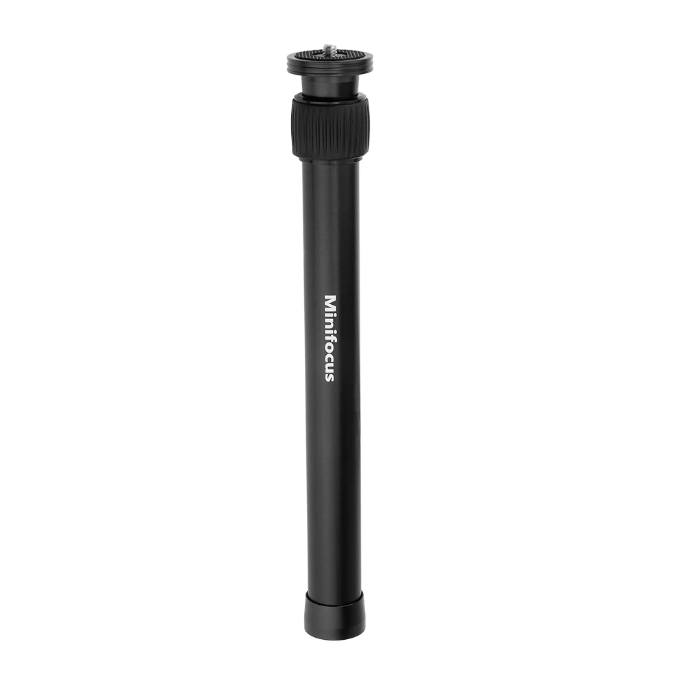 Tripod Extender Aluminum Extension Tube 2-Section Center Column Handheld Telescopic Stick Rod for Tripod Dji Gimbal DSLR Camera