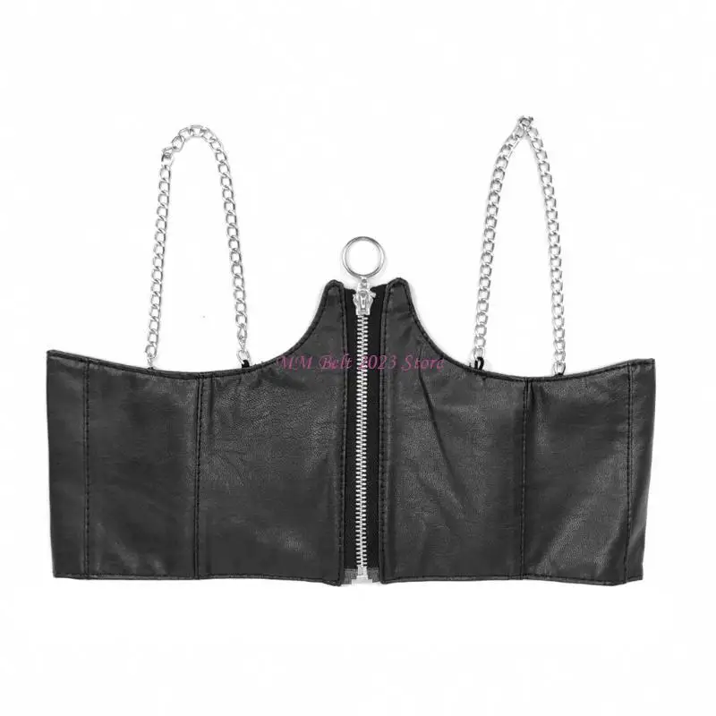 49me 우아한 허리 Cincher 넓은 가죽 벨트 여성 여성을위한 세련된 바디 Shapewear 곡선 향상 곡선