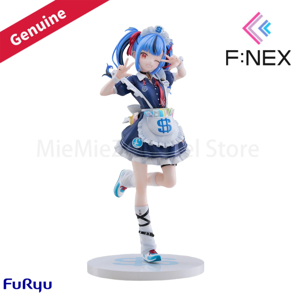

Original Genuine FuRyu Prepainted F:Nex Nito Channel Nito Wai Maid Costume Ver. 1/7 H=210mm Garage Kit Model Decoration Cute