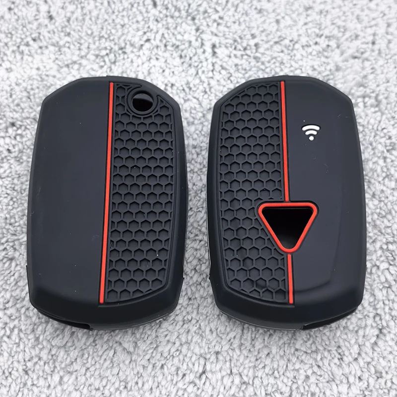 Key Case Shell for Triumph Scrambler XE XC 1200 Tiger 900 Rally GT Rocket 3 ABS 2018-2025 Silicone Key Cover Motorcycle Holder