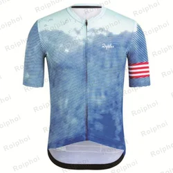 2023 ROIPHOI New Men's Summer Cycling Jersey Shirt Racing Sport Bicycle Shirt Ropa Ciclismo Pro Team MTB Bike JerseyCycling Wear
