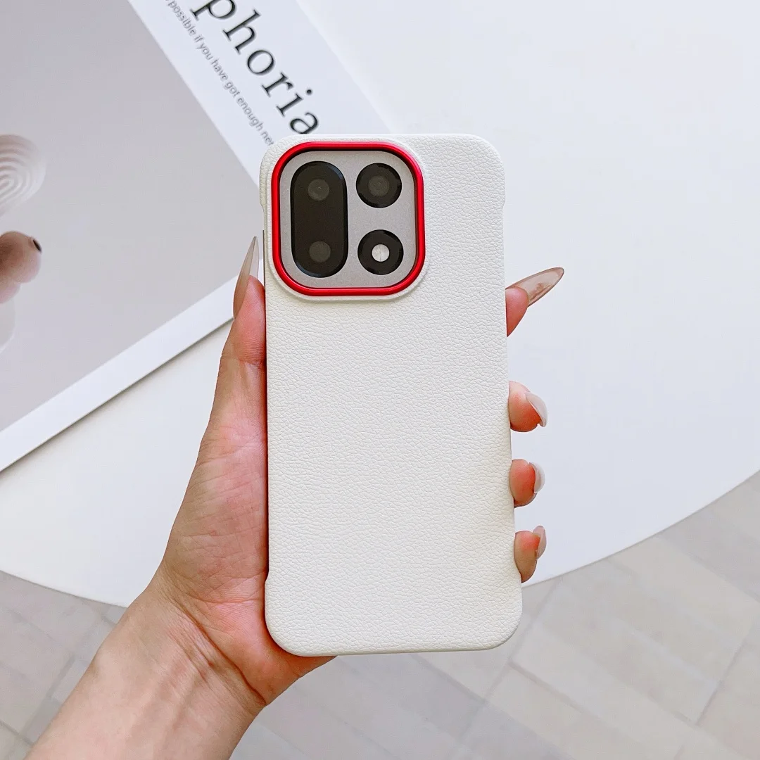 For OnePlus 15 Case Magnetic Red Camera Protector Pattern Fashion Mobile Phone Cover view 4