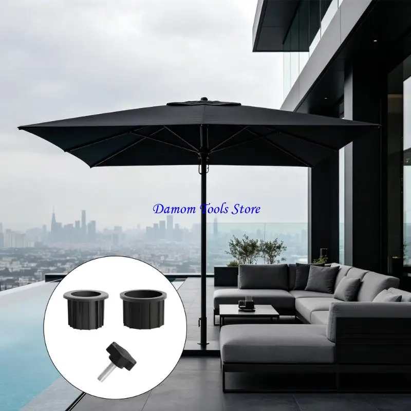 57BE Parasol Stand Post Sleeve Replacement Pack, 38 Mm and 48 Mm Size