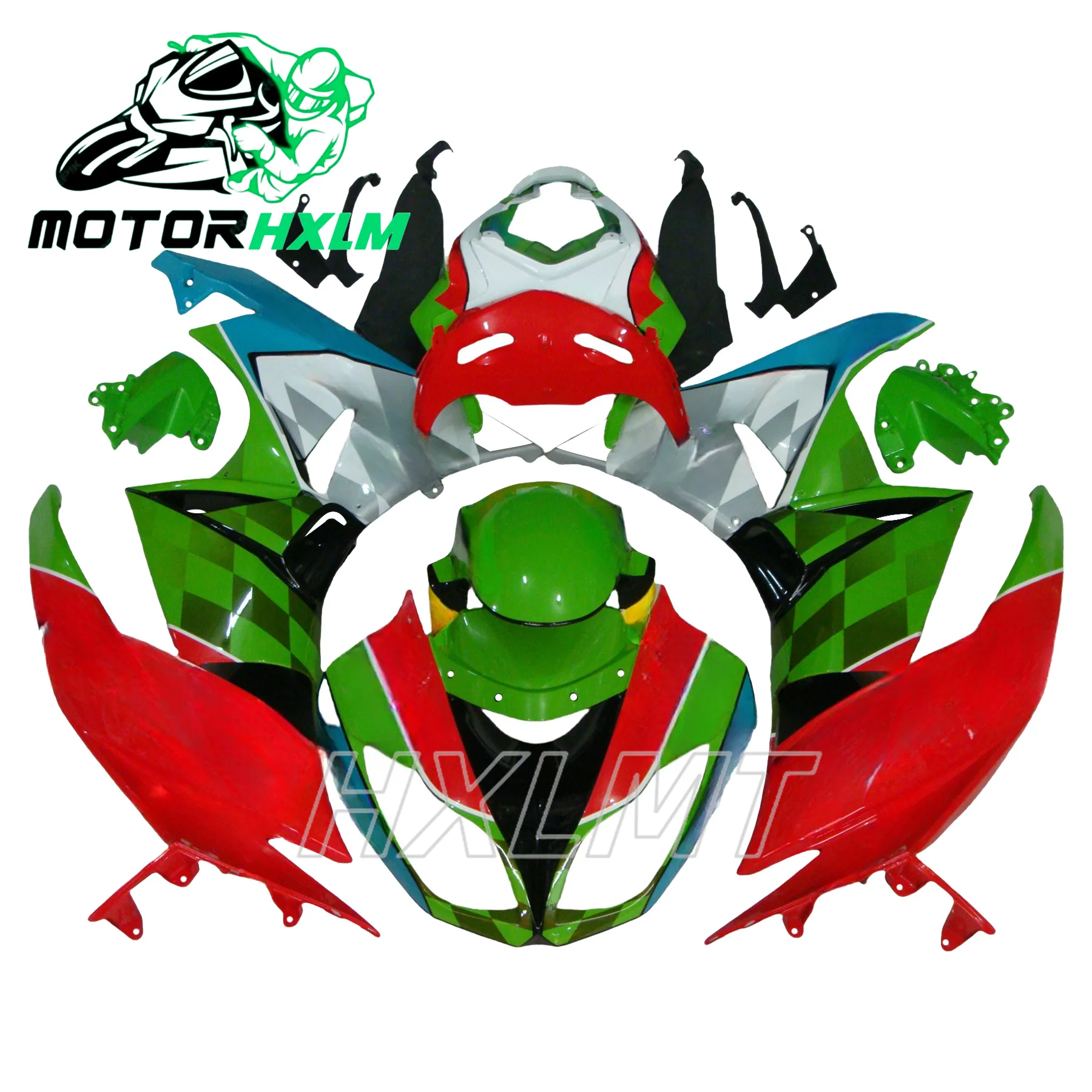 

Fairing Kit Bodywork for Kawasaki ZX6R 636 2009 2010 2011 2012 Injection Molded ABS Plastic Body Parts