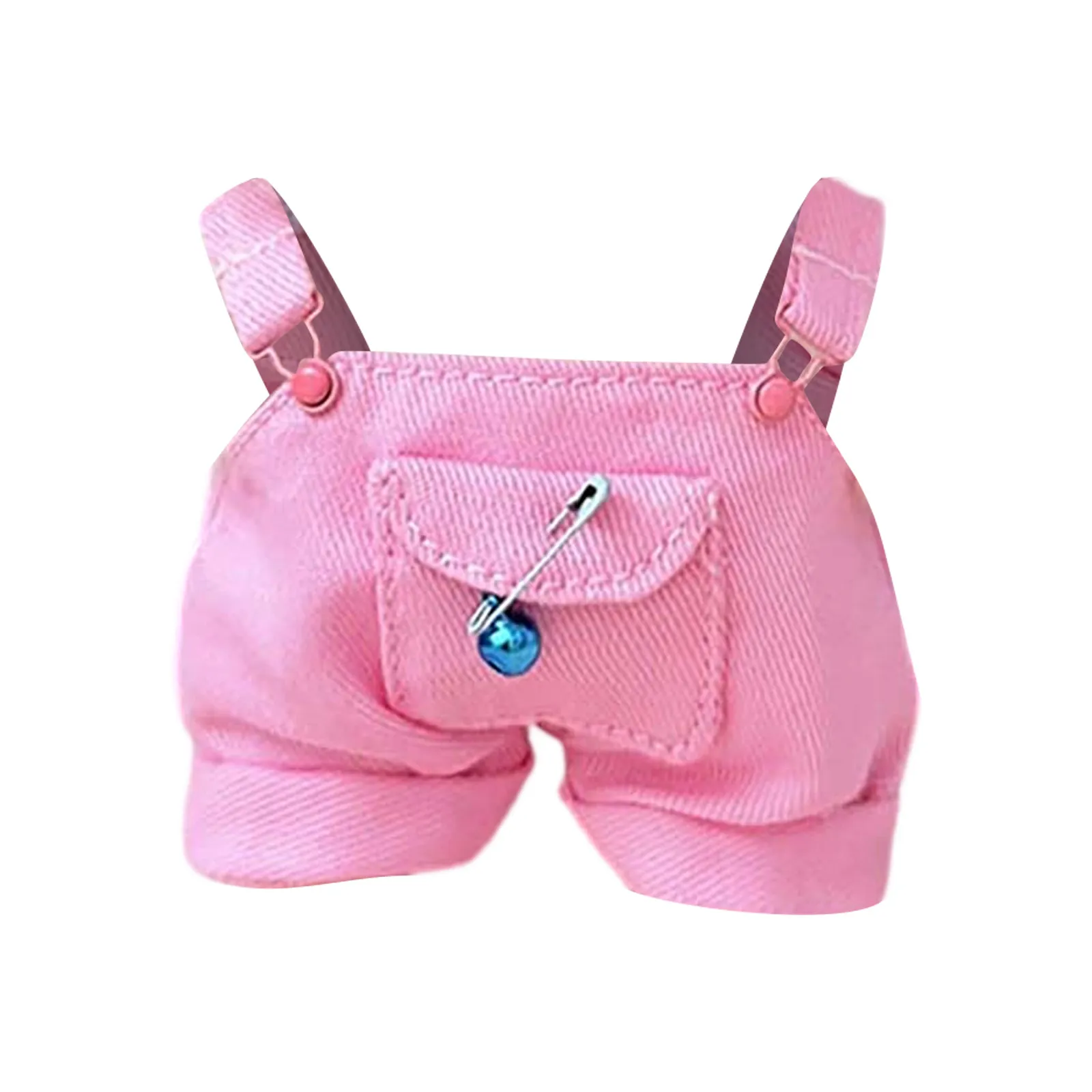 17cm Doll Clothes Overalls Baby Pendant Clothes Suspender Pants Clothes Replacement Trend Gift Doll'S Clothing Doll Accessories