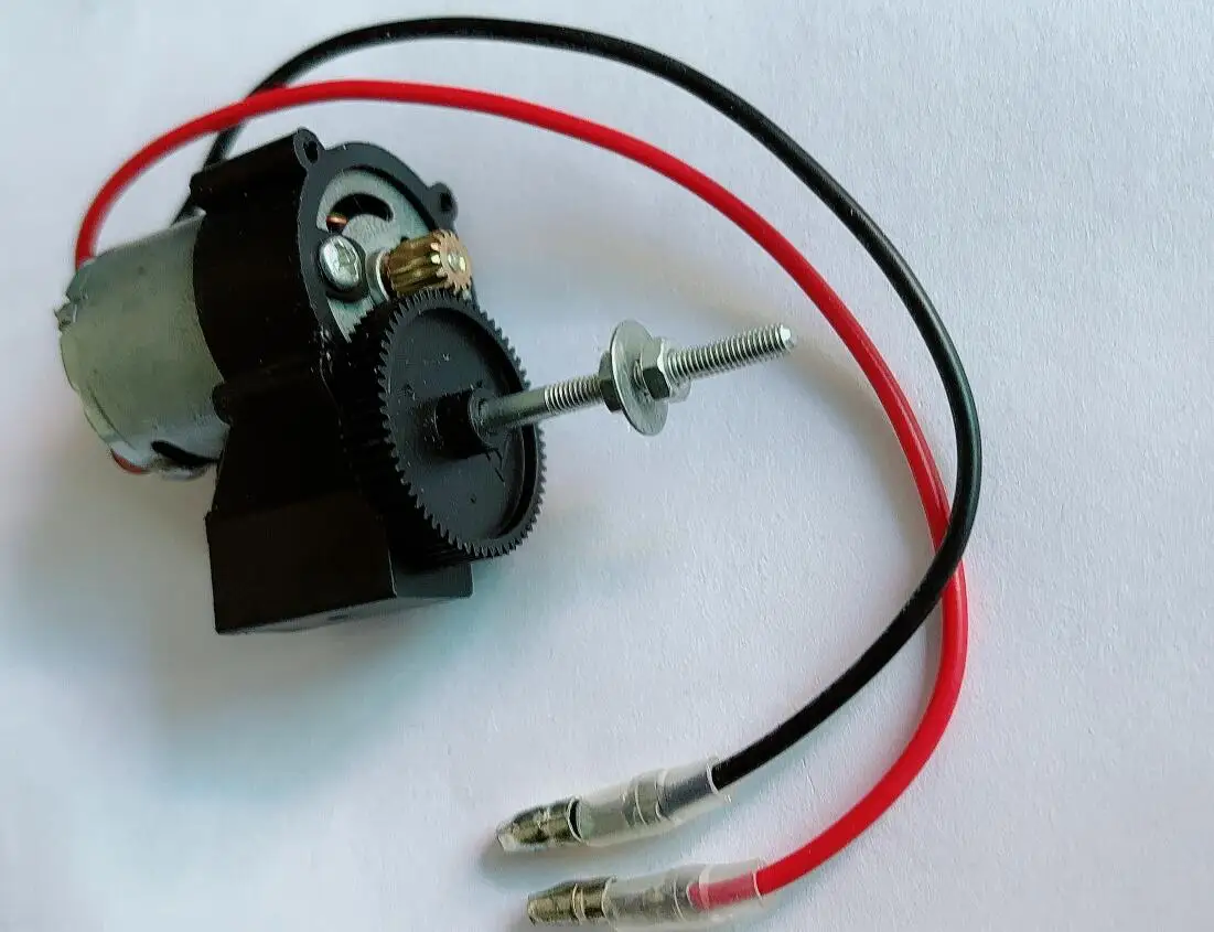 محرك فرشاة ناعمة 370 + مجموعة تروس تخفيض وحدة مجموعة صندوق التروس لطائرة Lanyu RC Fixwing KT Aerocraft #3