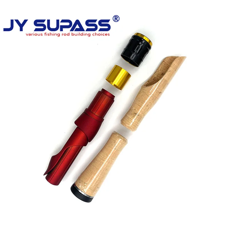 JY SUPASS VSS DIY Fishing Rod Rod Building Components new style spinning reel seat Split Handle DIY fishing rod Repair