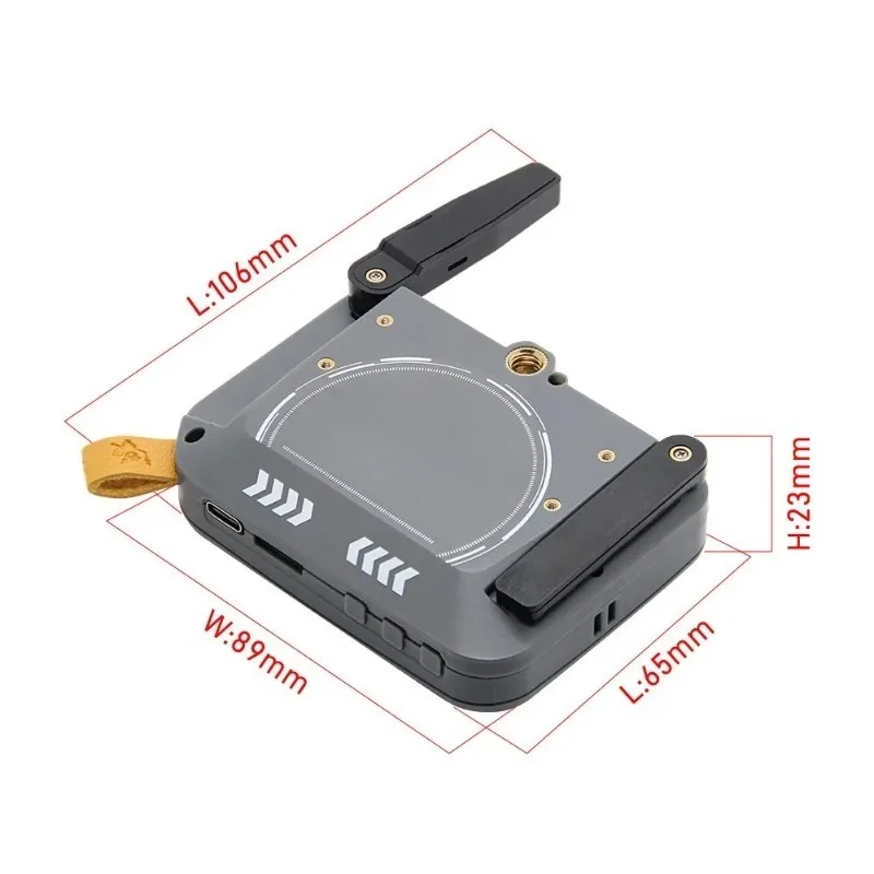 ESP32-S3 SX1262 2.3 Inch ST7796 IPS LCD Wireless RF Module Dual-mode RFID/NFC RTC GNSS Al Programmable Handheld AIoT Device
