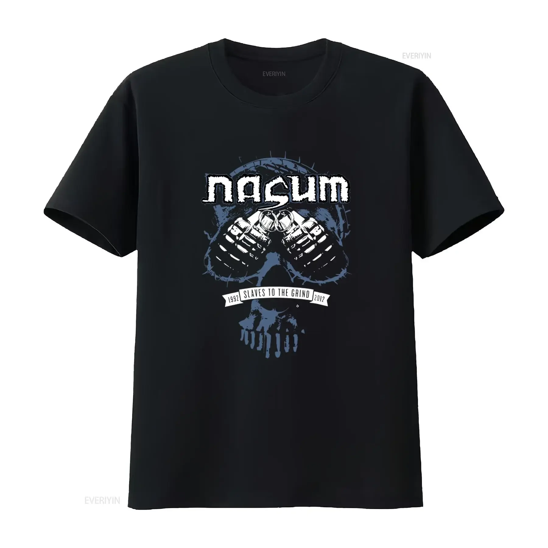 Nasum Swedish Grindcore Band Slaves To The Grind T Shirt for Men Sizes M 2XL vintage Washed Unisex Top For Everyday Wear Casual