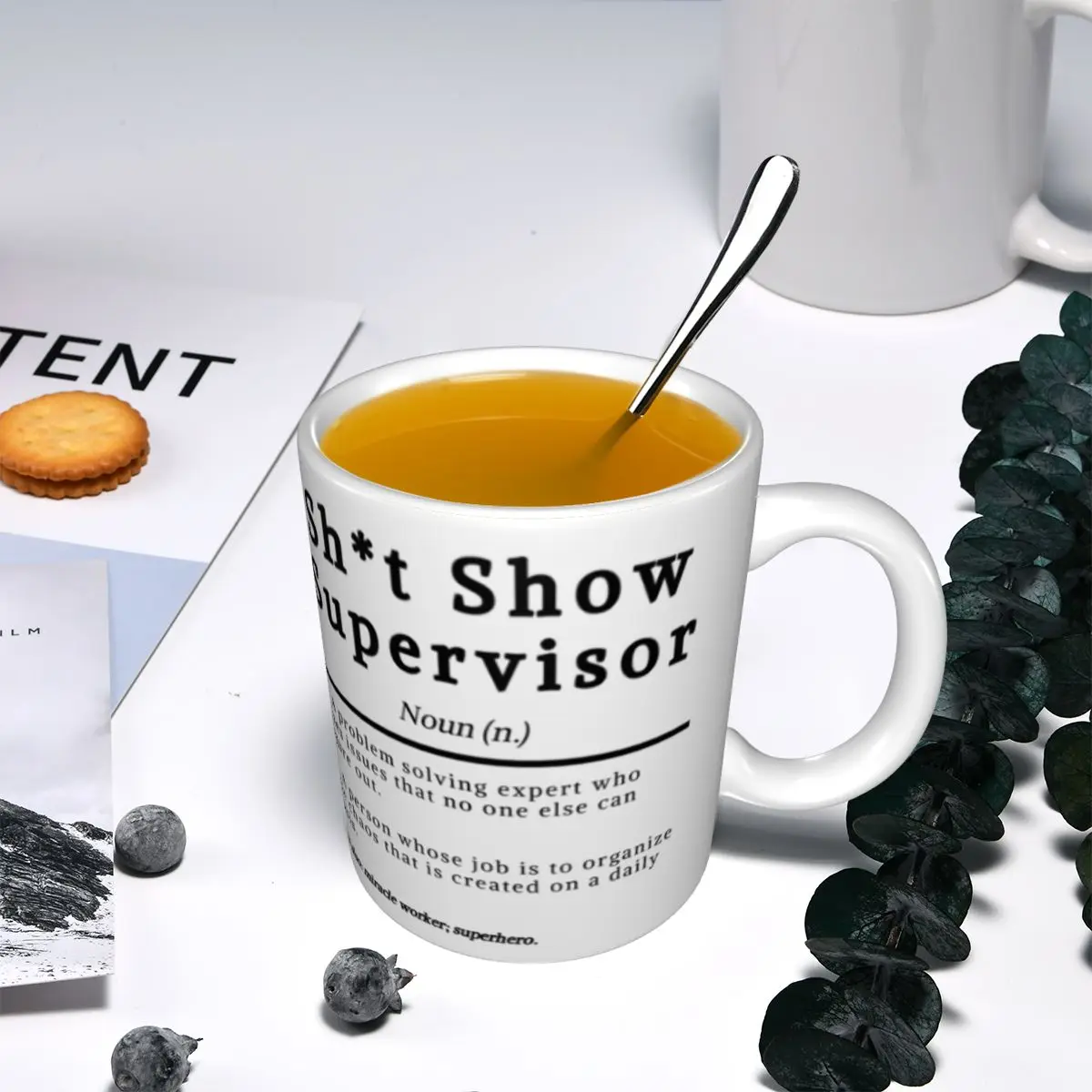 Shit Show Supervisor For Director Manger Mugs Personalized Ceramic Coffee Mug Cup Creative Gift