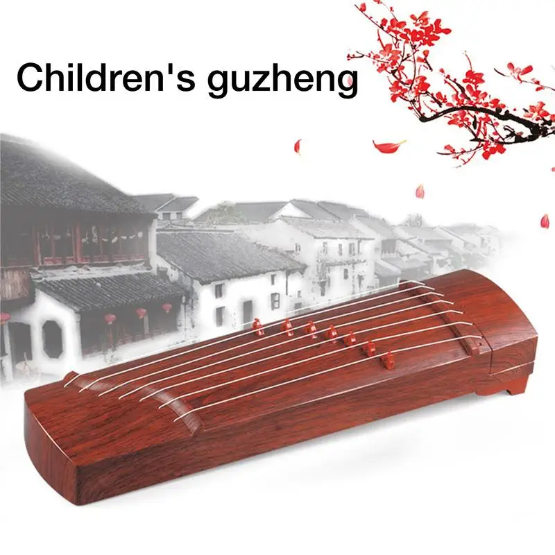 Beginners Guzheng Children\'s Practice Guzheng Mini Chinese String Instrument Model Beginner Practice Guzheng Kids Musical Toy