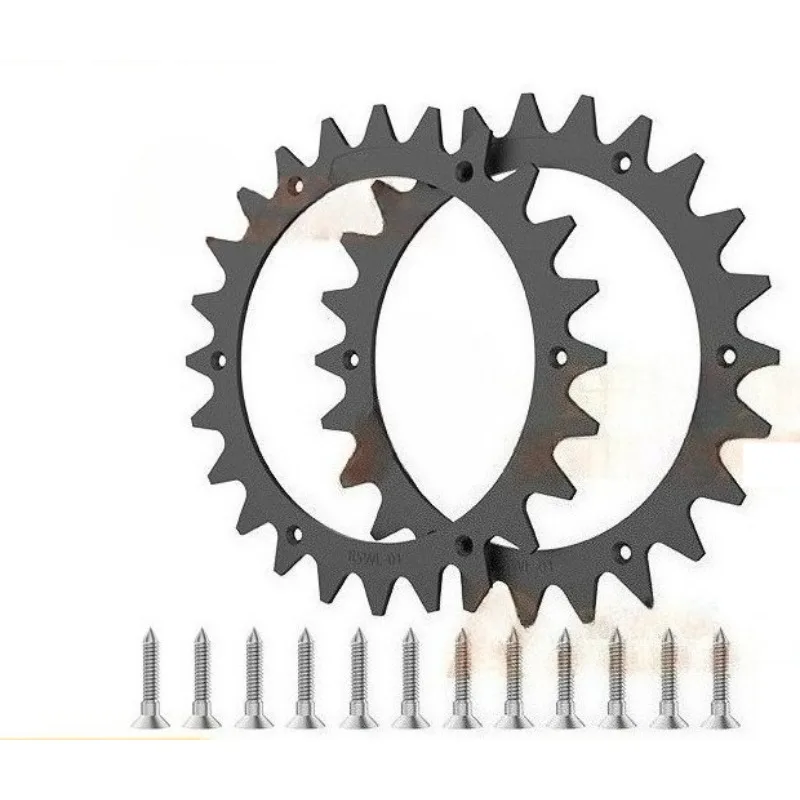 

1set Traction Improved Auxiliary Wheels Robotic Spikes for S/M Robot Lawn Mower Traction Wheel