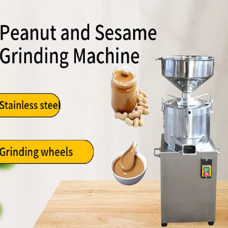 

Машина для производства арахисового масла большой емкости из нержавеющей стали, многофункциональная мельница для кунжутного ореха
