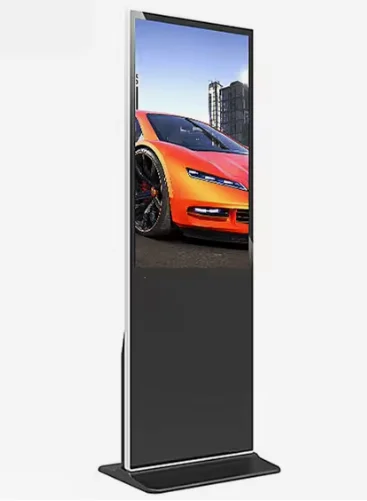 Floor-standing digital signage LCD kiosk screen, 43.50.55 LED display.