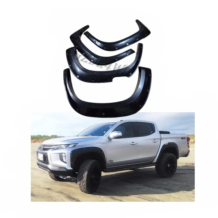 

6 шт. расширители крыльев колесной арки для Triton L200 2019 2020, аксессуары