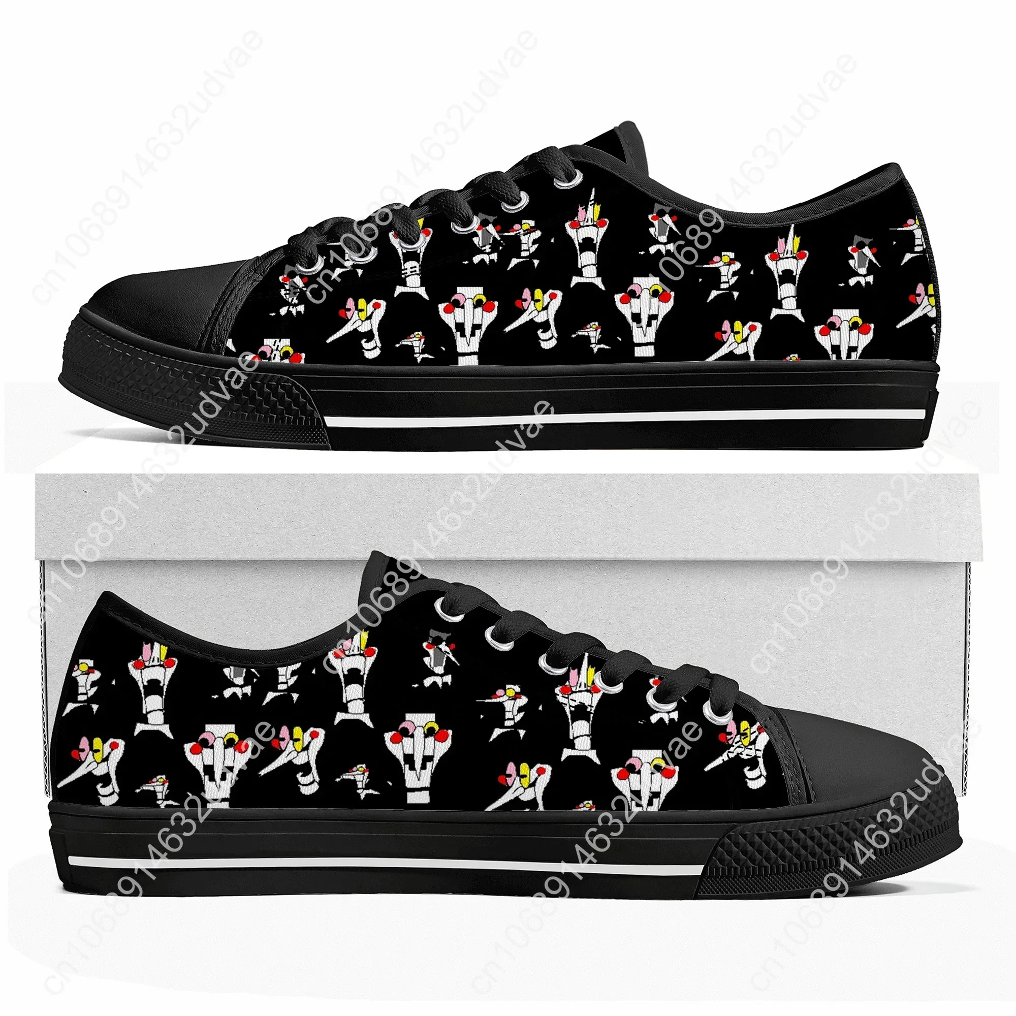 Deltarune Spamton Undertale Low Top High Top Sneakers Mens Womens Teenager Sneaker 3D Print Casual Shoes Personalized Shoe