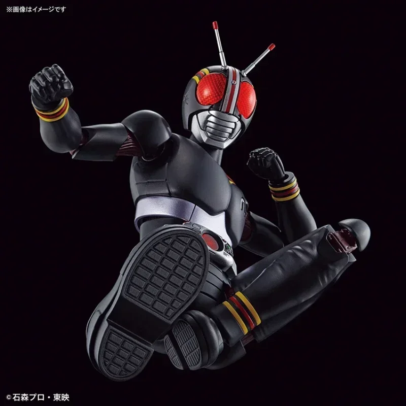 Kamen Rider Model Garage Kit Figure-rise 1/8 Masked Rider Black Anime Action Figure Assembly Model Toys