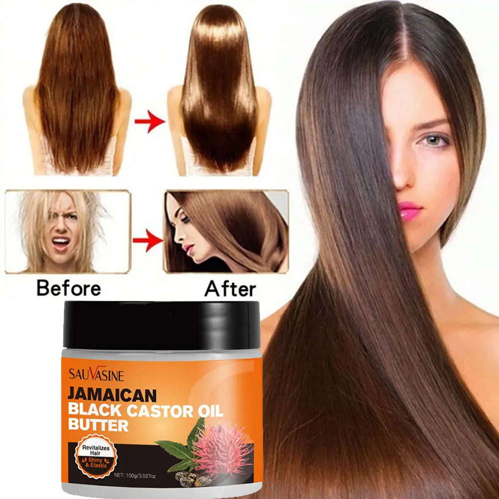 

Hair Repairs Hair Mask Jamaican Black Castor Oil ButterTreatment Hairs Conditioner Hair Essential Oil Nourishing for Dry Damaged