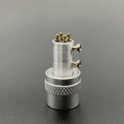 SME Type Turntable Tonearm Socket Connector With 24K Gold Plated Pin Plays Vinyl Discs Vinyl Record Player Turntable Accessories