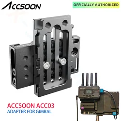 Accsoon Monitor Mount Transmitter Receiver Mounting brackets adjustable for Accsoon Cineyes2/3 CineView SE/HE/Quad