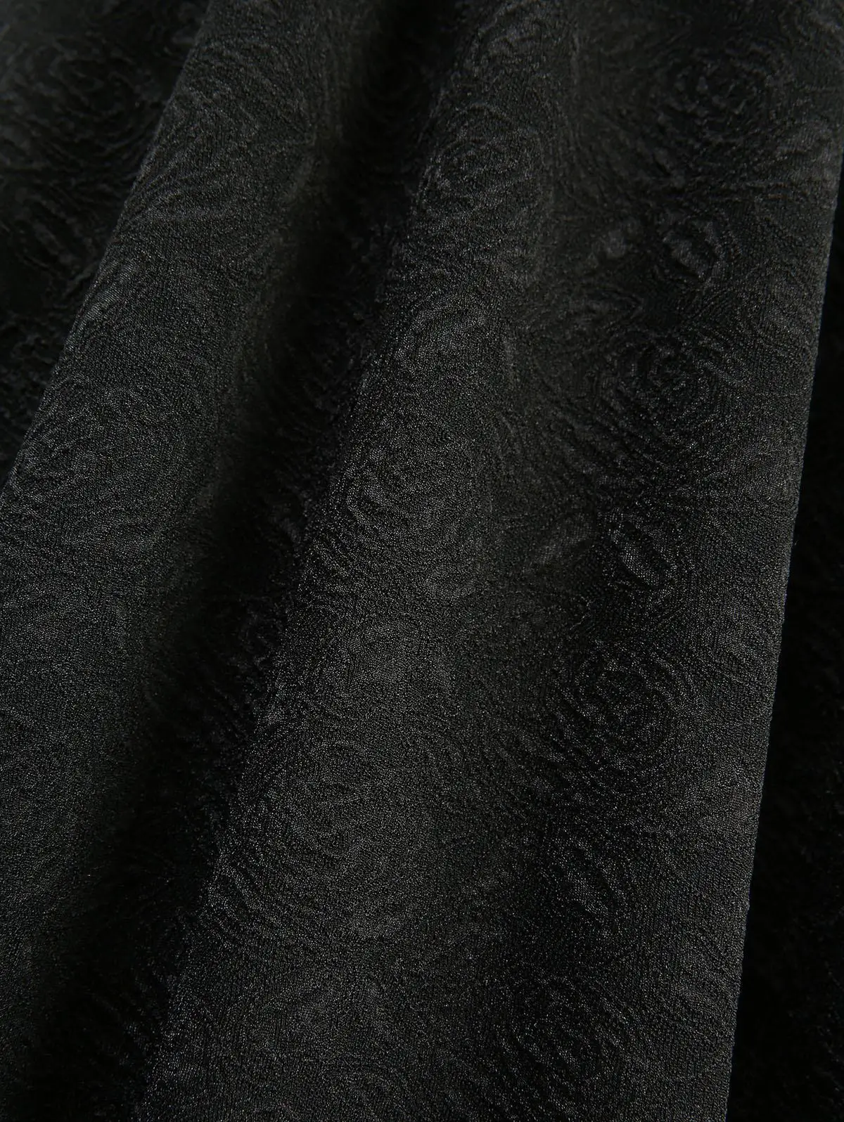 ROSEGAL Plus Size Rose Flower Jacquard Dress Buttons Halter Neck with Removable Belt Women's Casual Elegant A-Line Dress Vestido