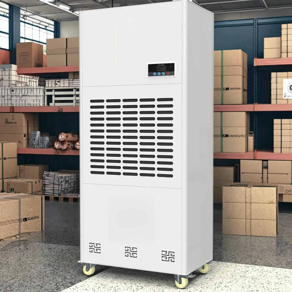 

Commercial Industrial Dehumidifier in Large Factories, Warehouses and Shopping Malls with a Large Capacity of 180 Liters