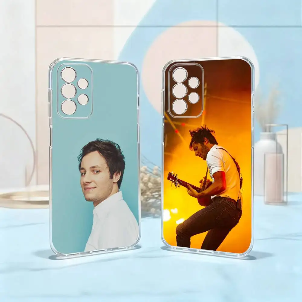 Funda Transparente para Teléfono Vianney Dumbo-O Singer, Compatible con Samsung S25, S24, S21, S22, S23, S30, Ultra, S20, Plus, Fe