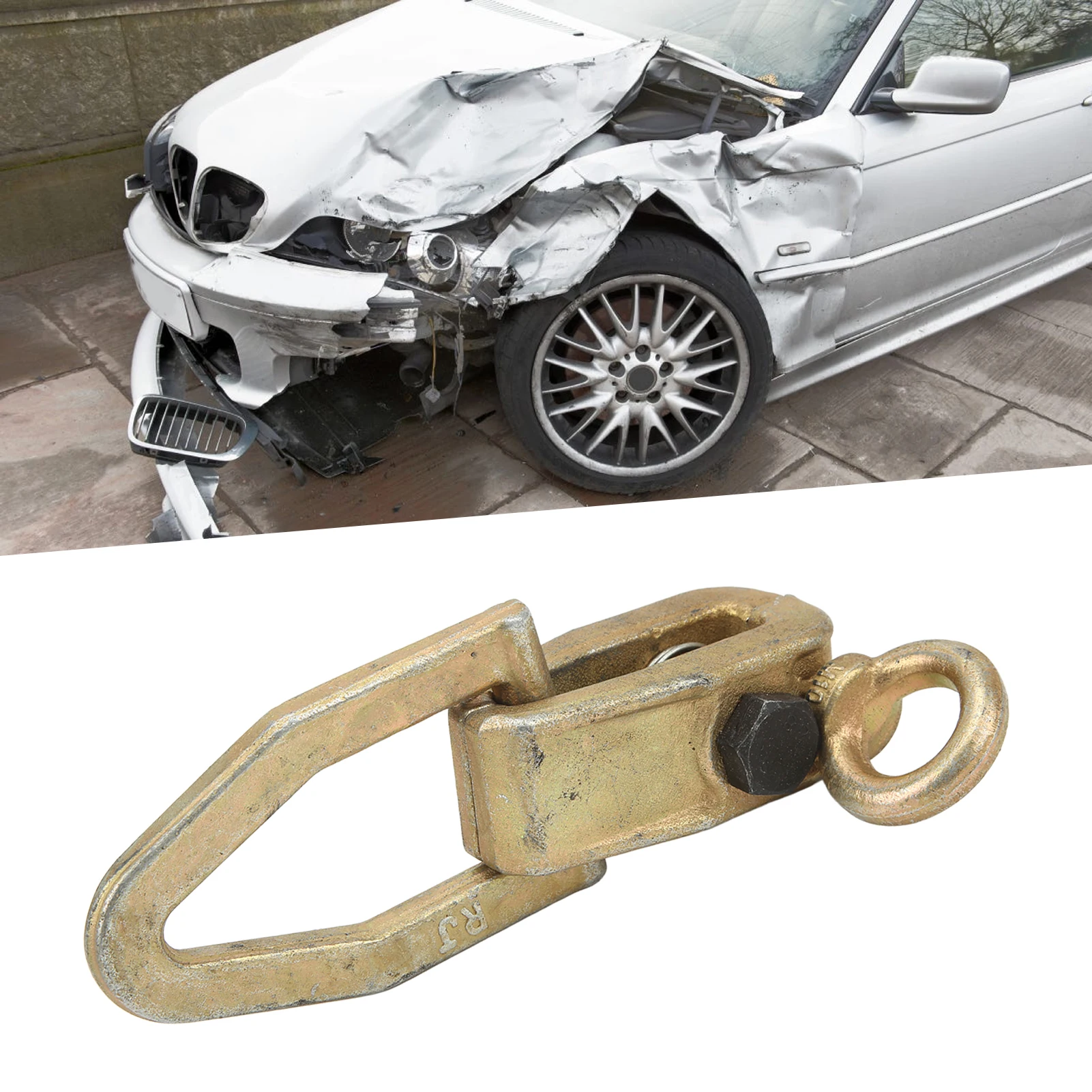 

Auto Body Repair Pull Clamp Forged Construction 2 Way Self Tightening Frame Grip for Vehicles