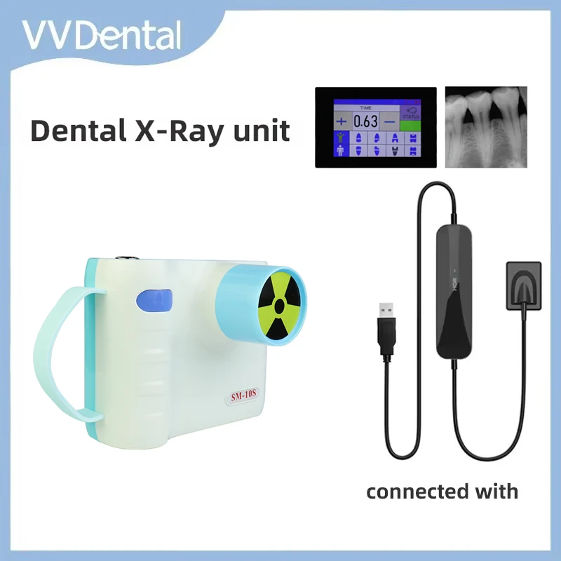 

VVDental Dental Portable X-ray Machine Wireless Digital Intraoral lmaging System X-ray Camera RVG Sensor Dentistry Equipment