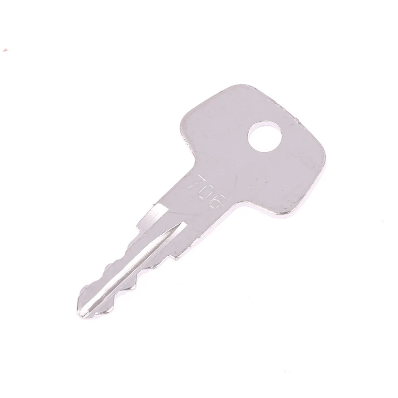 1 PCS 706 Ignition Key For Liebherr Excavator Fuel Cap Fuel Cap Key for Liebherr