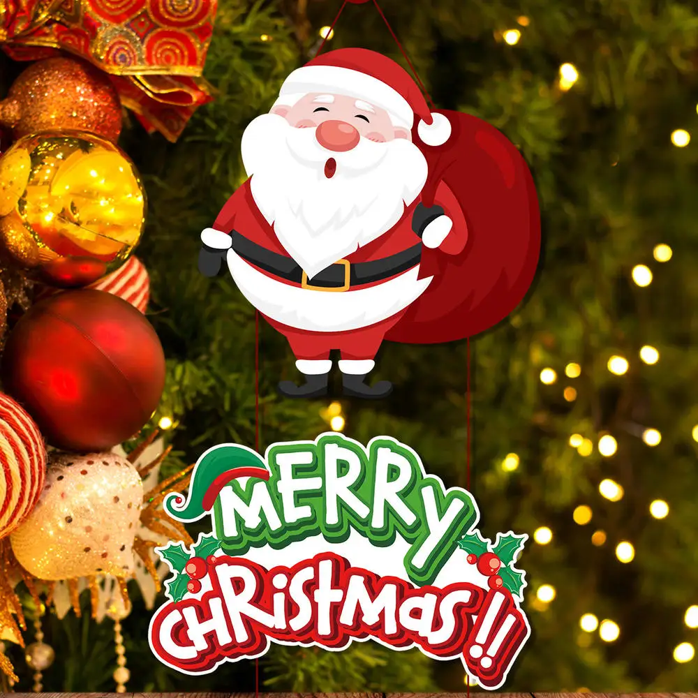 ハロウィーン/クリスマスのドアのハンギングバナーなしの人形,人魚のない人形,クリスマスの木の装飾,家のためのペンダント