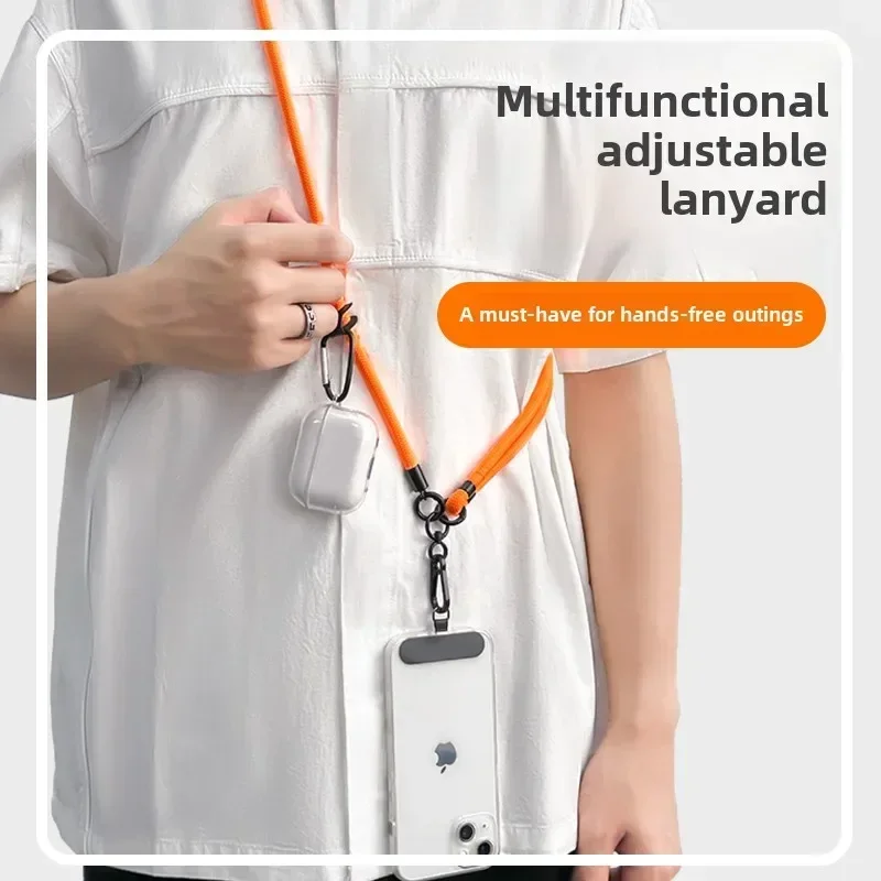 

Mobile phone lanyard diagonal span can carry European anti-theft mobile phone rope men's anti-loss neck anti-theft rope