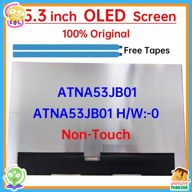15.3 Inch Laptop LCD OLED Screen ATNA53JB01 ATNA53JB01 H/W:-0 Display Matrix Panel Replacement 2.8K 100%DCI-P3 Non-Touch