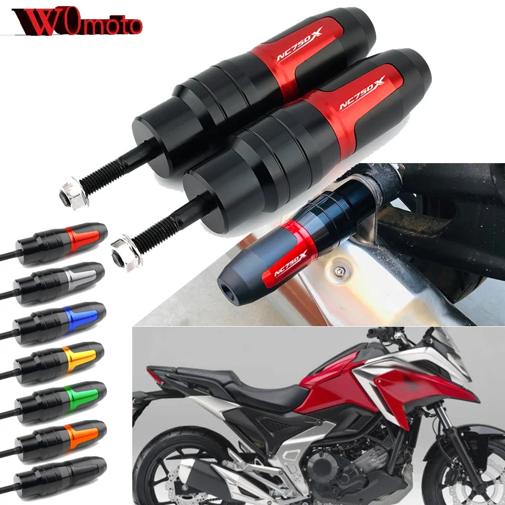

Аксессуары для мотоциклов Honda NC750X NC 750X NC750 X, защита от падения, защитная рамка, ползунок для выхлопных газов, защита от ударов