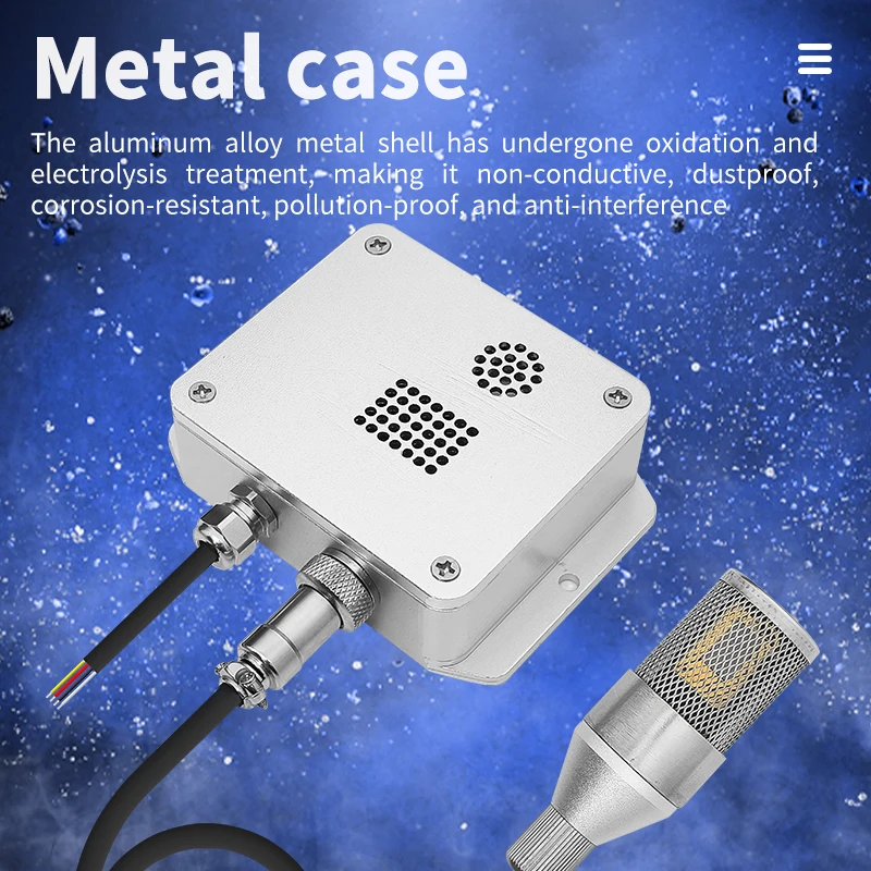 Industrial temperature and humidity transmitter gas detection air quality monitor gas analyzer detector five in one gas detecto