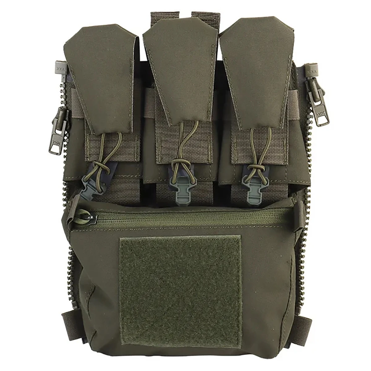 

V5 PC Tactical Back Panel Banger Pouch Zip-on Multi-fit GP Pocket Retention Flap FCPC Plate Carrier Assault Hunting Airsoft Vest