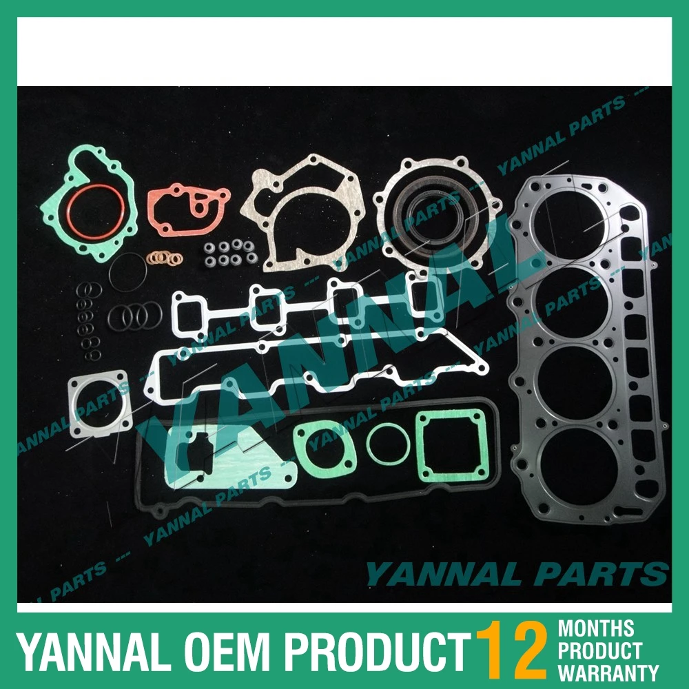 

Комплект прокладок для ремонта двигателя YANMAR 4TNE94, двигатель, экскаватор, погрузчик, погрузчик, бульдозер