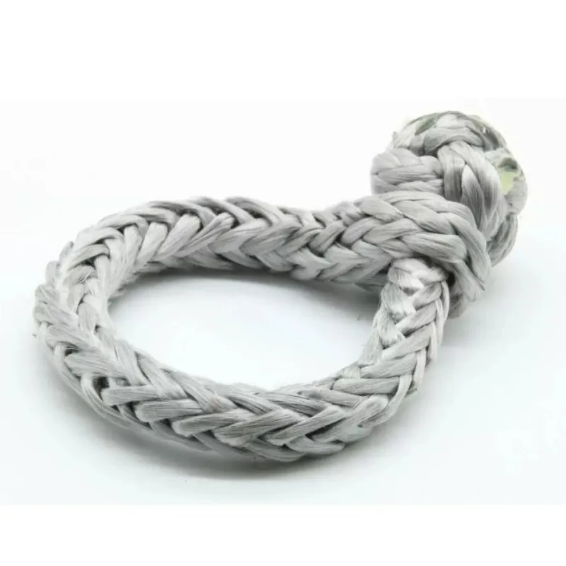 Sailboat, Soft Shackle, Polymer Wear-resistant, Rope Buckle, Black, Gray 1pcs