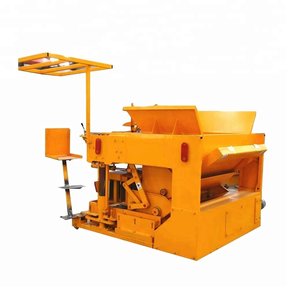 QTM6-25  Laying Mobile Block Making Machine Price