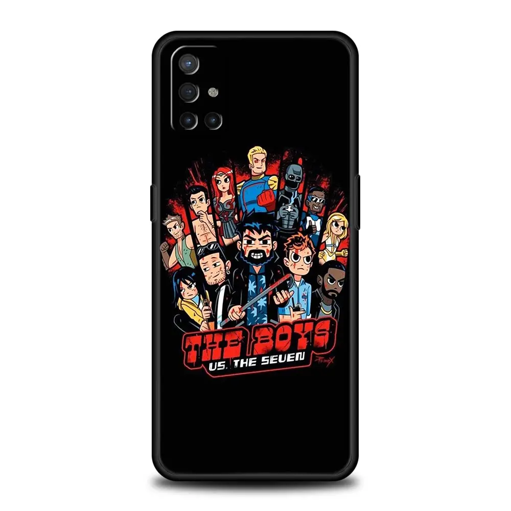 The Boys TV Series Phone Case For OnePlus 10 9 8 8T 7 7T Pro 9R 9RT 5G One Plus Nord 2 CE N200 N100 N10 Black Cover Coque Funda