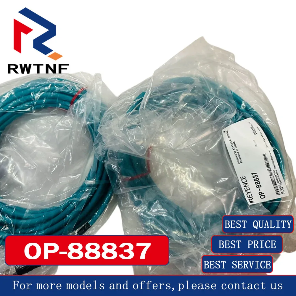 Brand New Genuine OP-88837 KEYENCEVision system camera connection cable, 10-meter length 100% original，warehouse stock