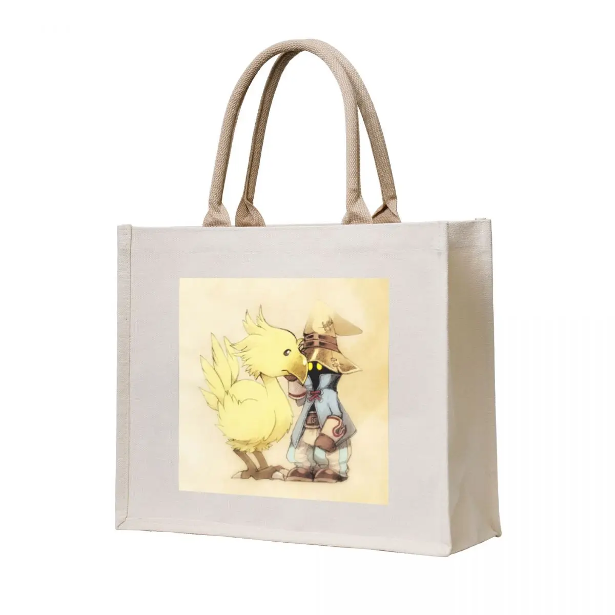 

Vivi & Chocobo Tote Bag Custom bag Handbags reusable grocery bags