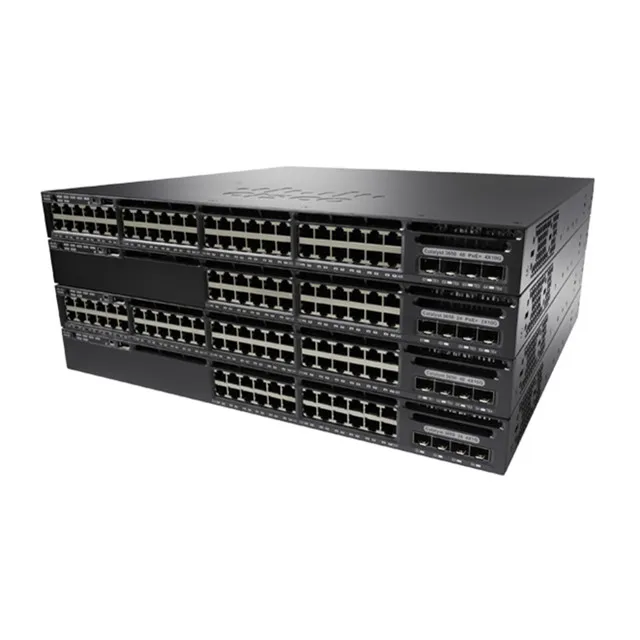 Горячая Распродажа 3650 Series 48 Port PoE 4x1G сетевой переключатель