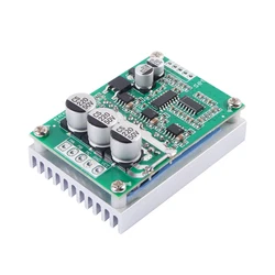 500W 15A DC 12-36V Brushless Hall Free Motor Driver Board High Power Motor Foward Reverse Speed Controller Control Switch Module