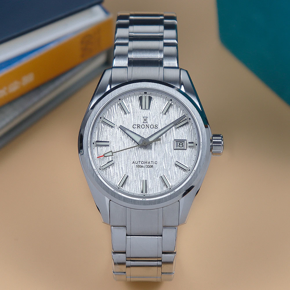 Cronos Herrenuhr, 39 mm, autom – Luxury Watch White Bewertung und Preis