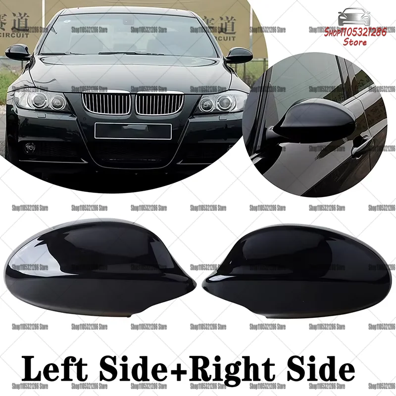Replacement Rearview Mirror Cover For BMW 3 Series E90 E91 E92 E93 2005-2008 Pre-facelift Side Wing Mirror Cap Car Accessories