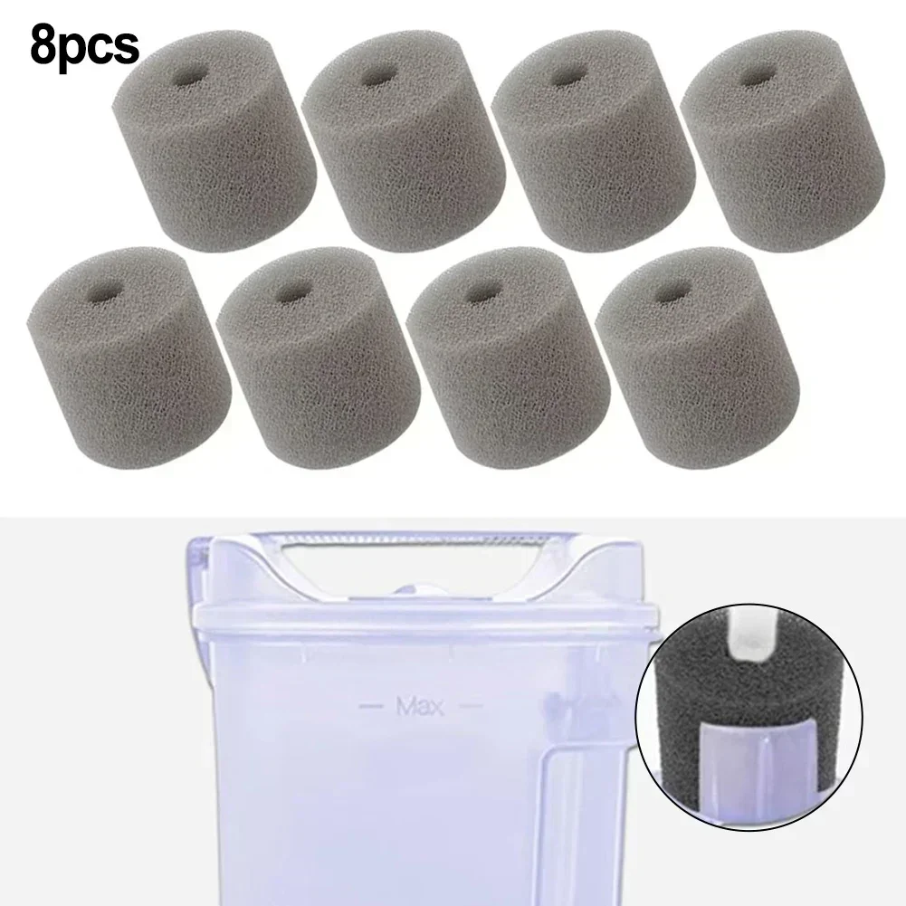 8 Pcs Clean Water Tank Filter Sponge  For Narwal J1/J2/J3 Replacement Parts Cleaning Tools Home Appliance Parts