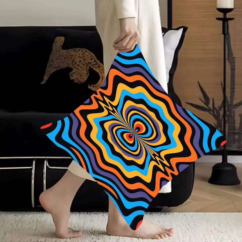 

Psychedelic Color Burst Pillow Gift Home Office Decoration Pillow Bedroom Sofa Car Cushion CoverPillow Case